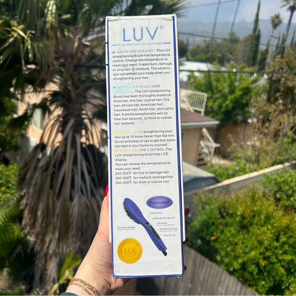 The LUV straightening Brush - purple - Picture 7 of 7